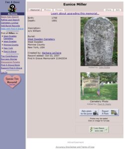 Findagrave without advertisements