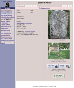 Findagrave all cleaned up
