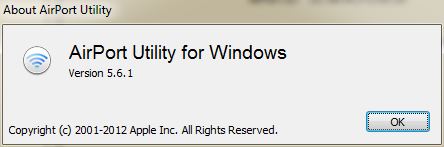 Airport Utility for Windows - ABOUT